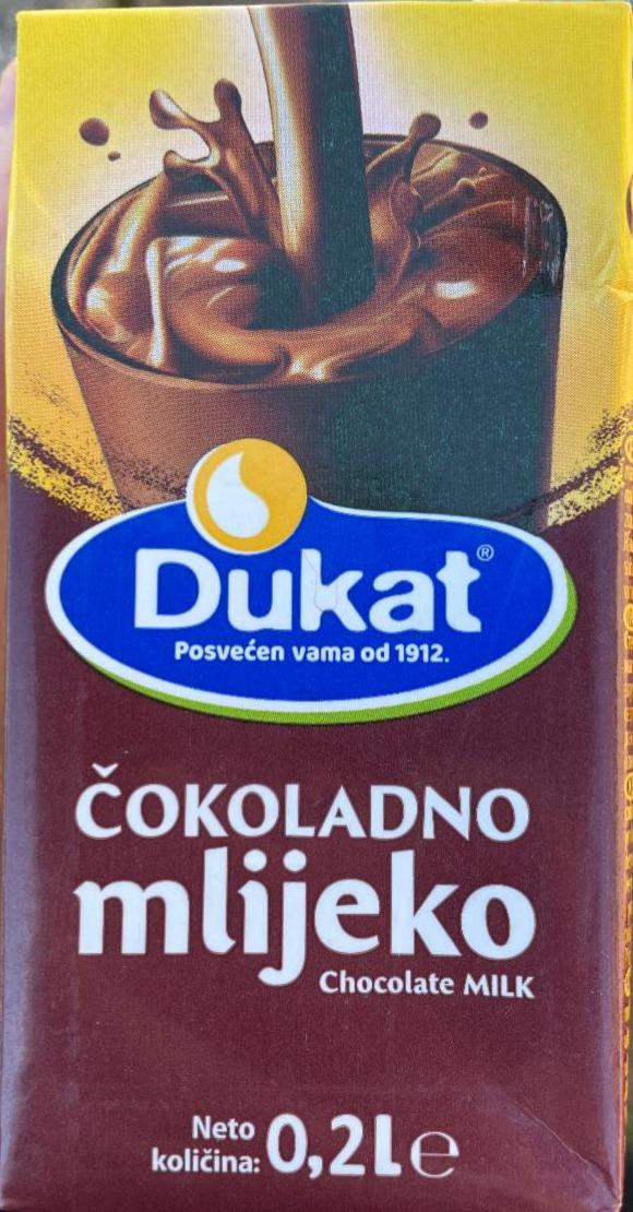 Fotografie - Čokoladno mlijeko Dukát