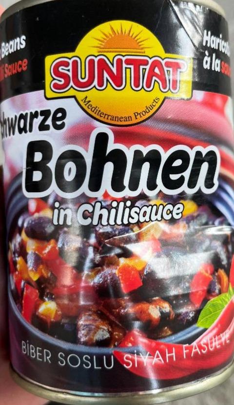 Fotografie - Schwarze bohnen in chilisauce