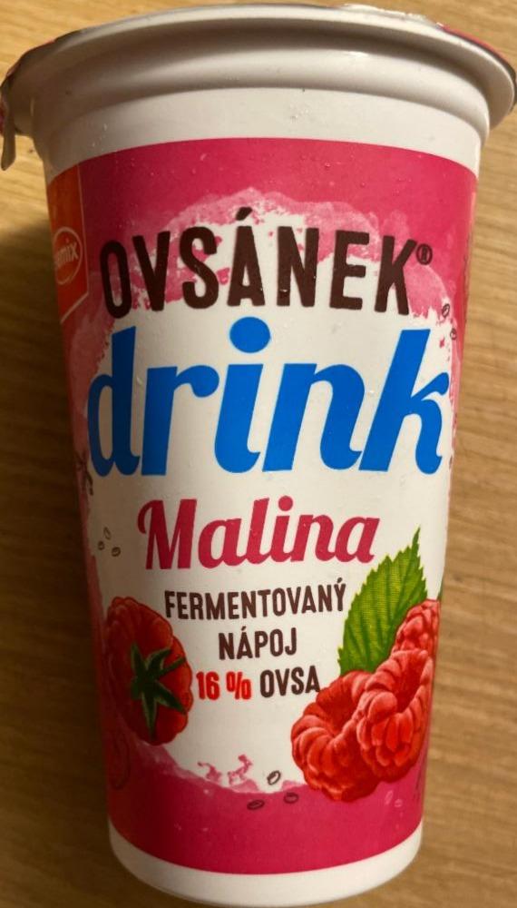 Fotografie - Ovsánek drink malina Semix