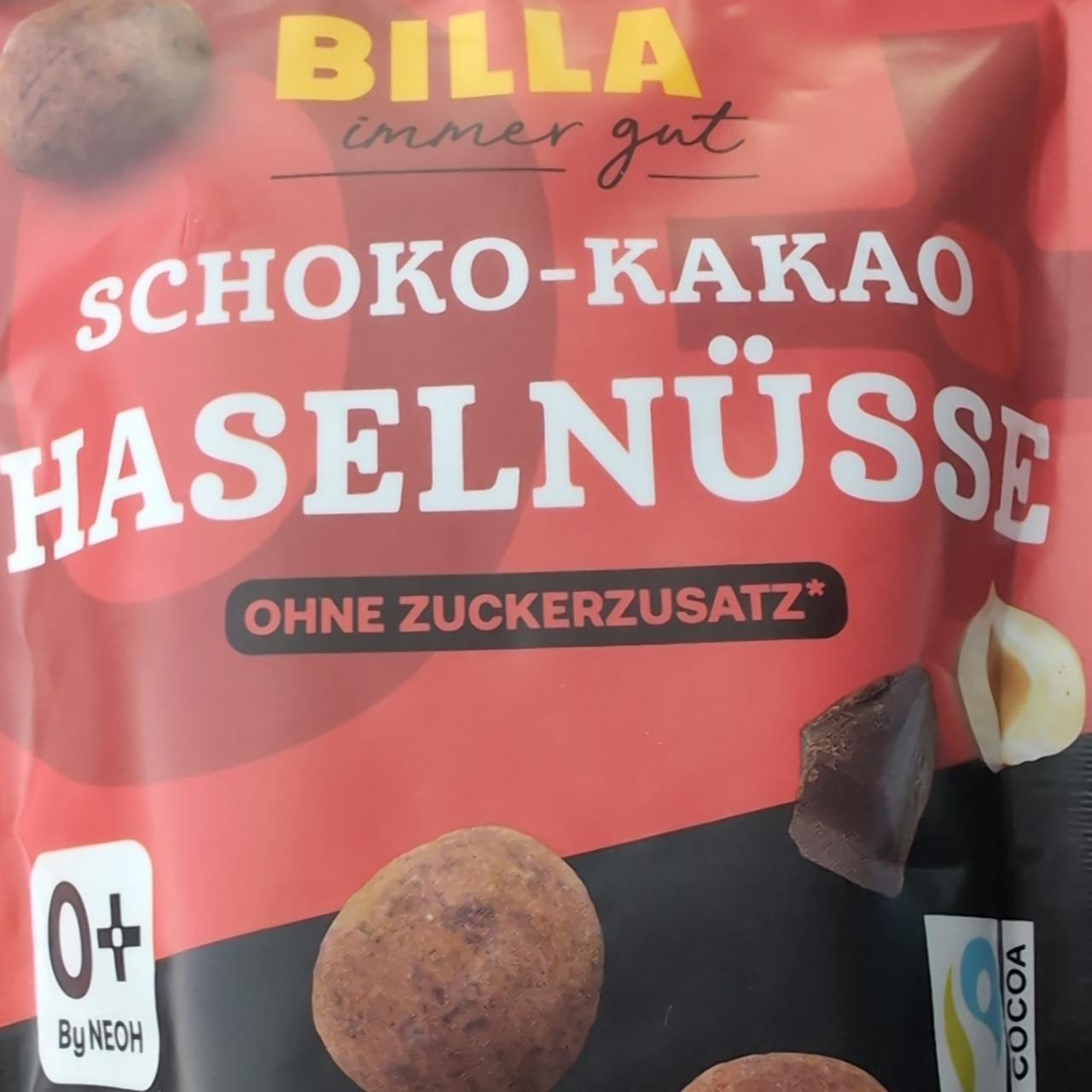 Fotografie - Schoko-kakao haselnüsse Billa