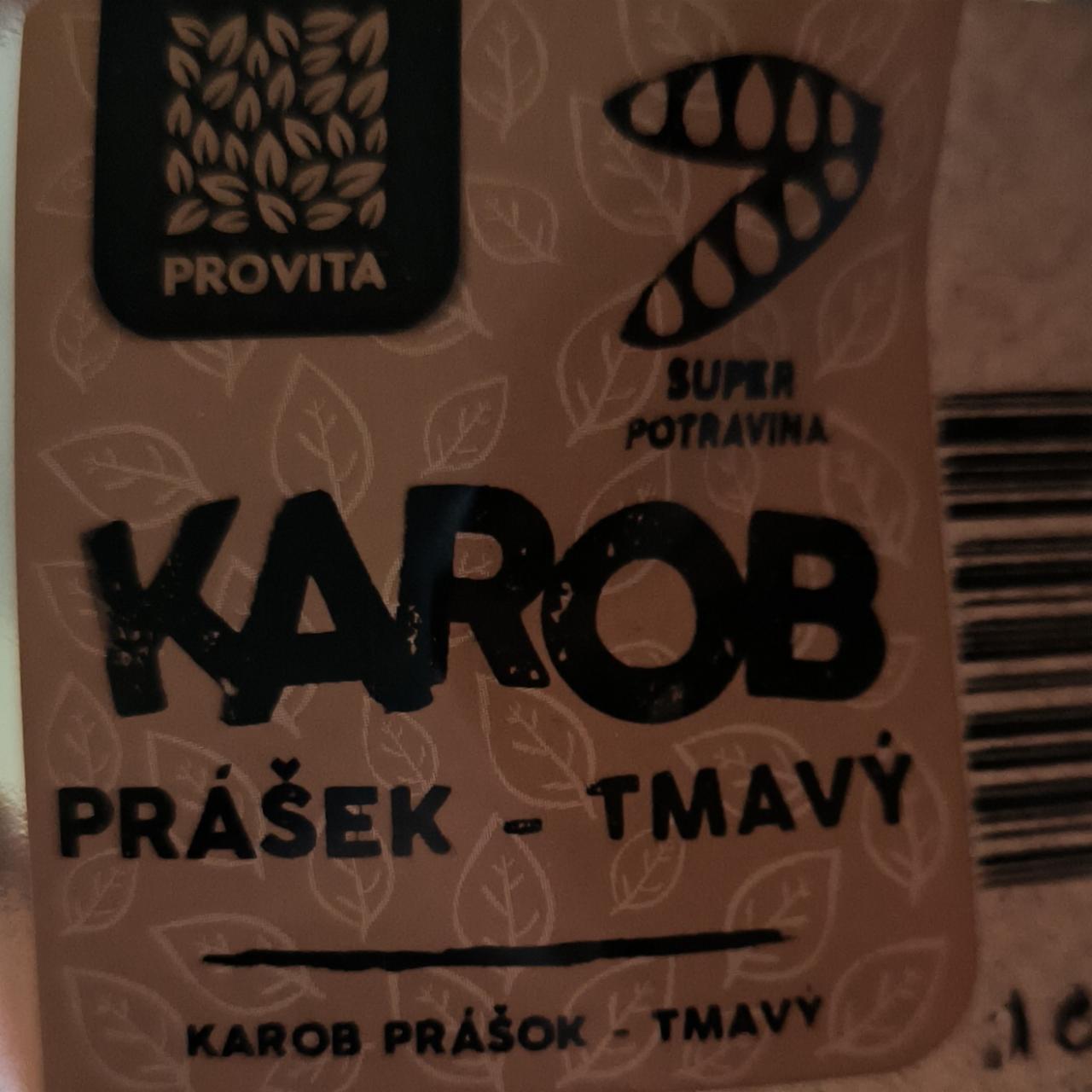 Fotografie - Karob prášek tmavý Provita