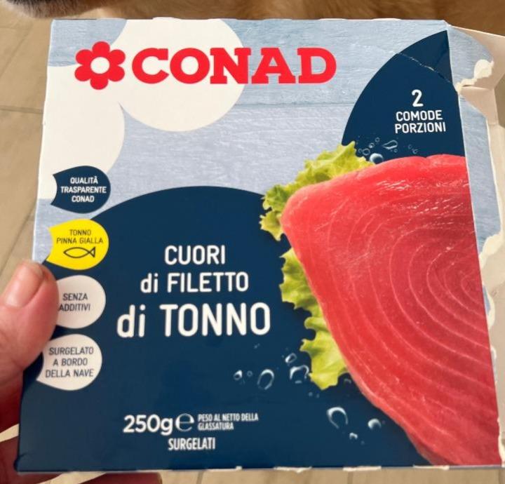 Fotografie - Cuori di filetto di tonno Conad