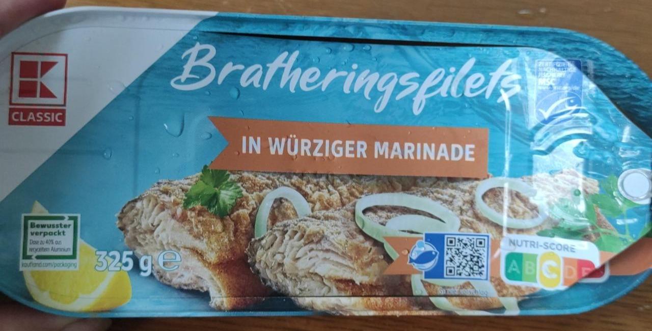 Fotografie - Bratheringsfilets in würziger marinade K-Classic