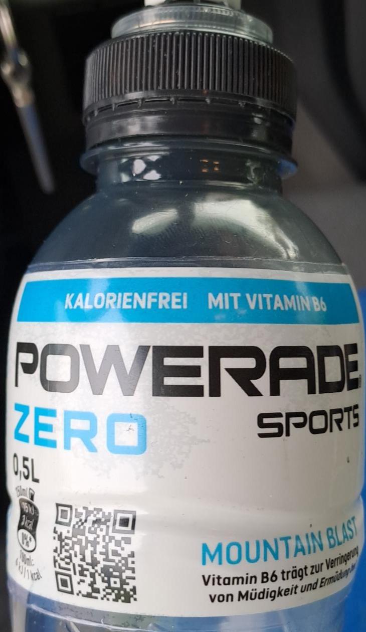 Fotografie - Sports zero mountain blast Powerade