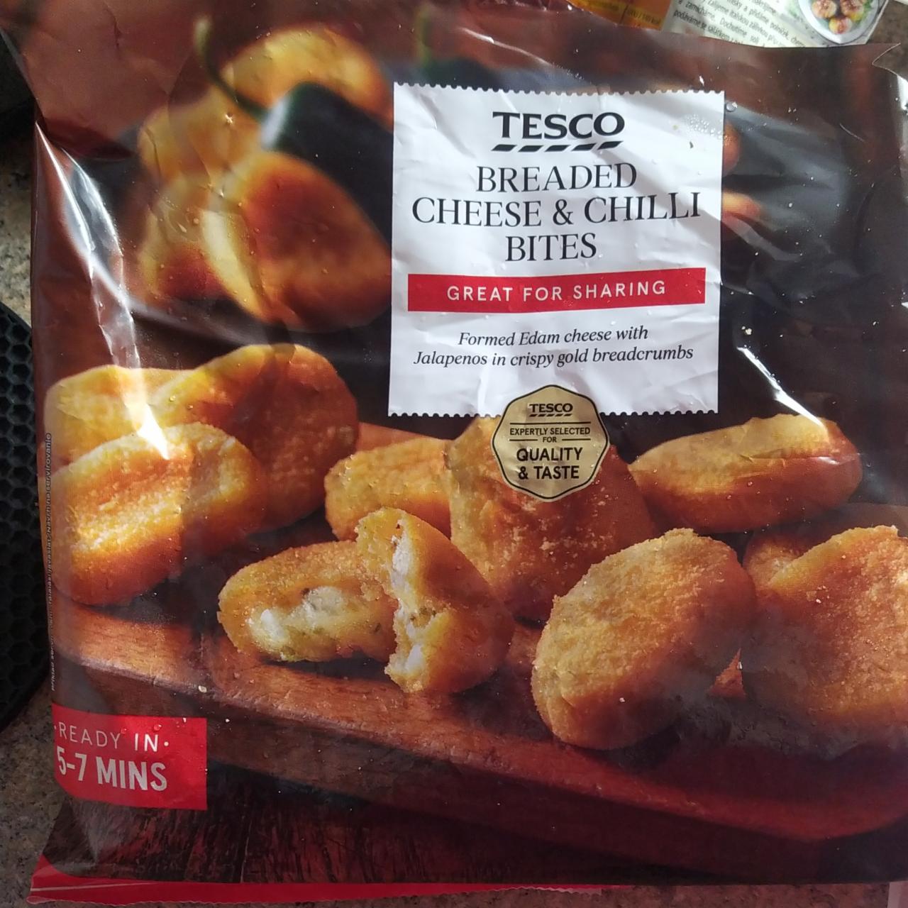 Fotografie - Breaded cheese & chilli bites Tesco