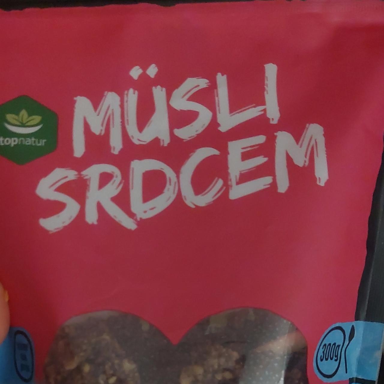 Fotografie - Müsli srdcem crunchy duo chocolate Topnatur