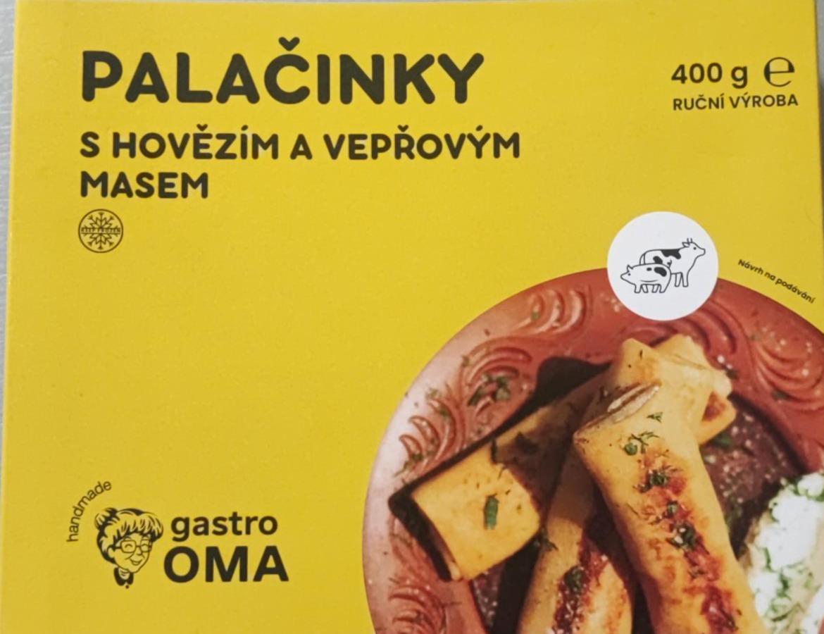 Fotografie - Palačinky s hovězím a vepřovým masem Gastro Oma