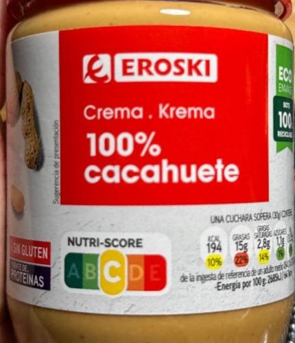 Fotografie - 100% cacahuete Eroski