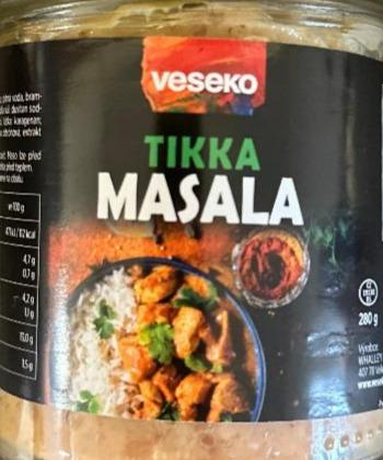 Fotografie - Tikka masala Veseko