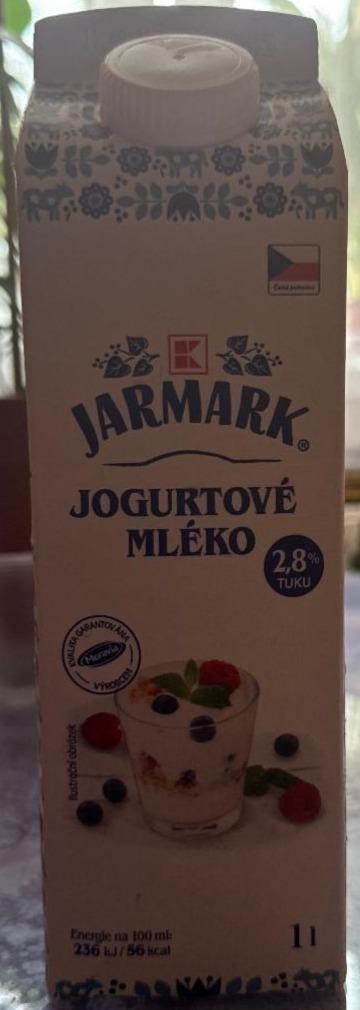 Fotografie - Jogurtové mléko 2,8% tuku K-Jarmark