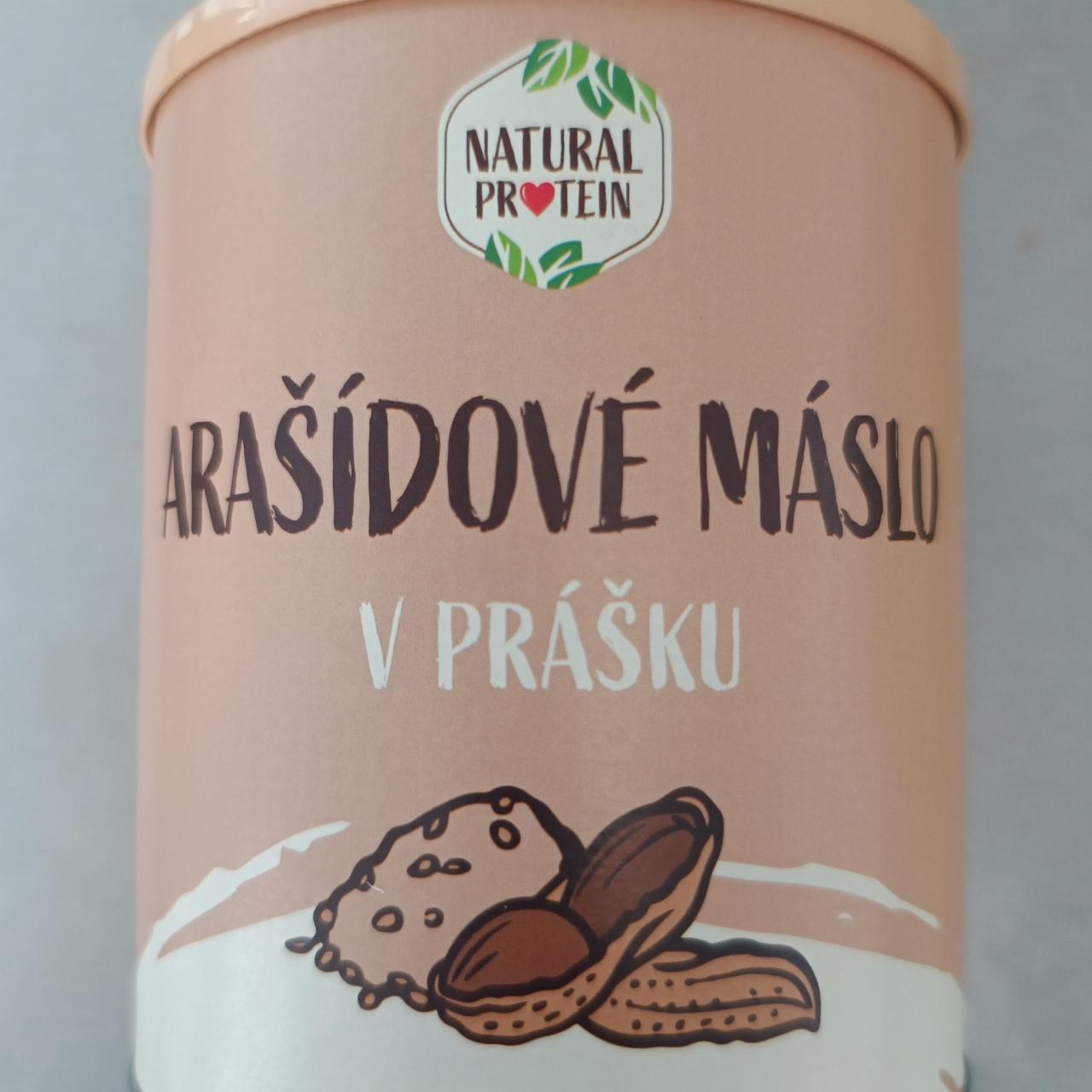 Fotografie - Arašídové máslo v prášku Natural protein