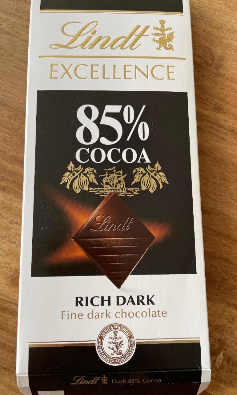 Fotografie - Excellence 85% rich dark Lindt