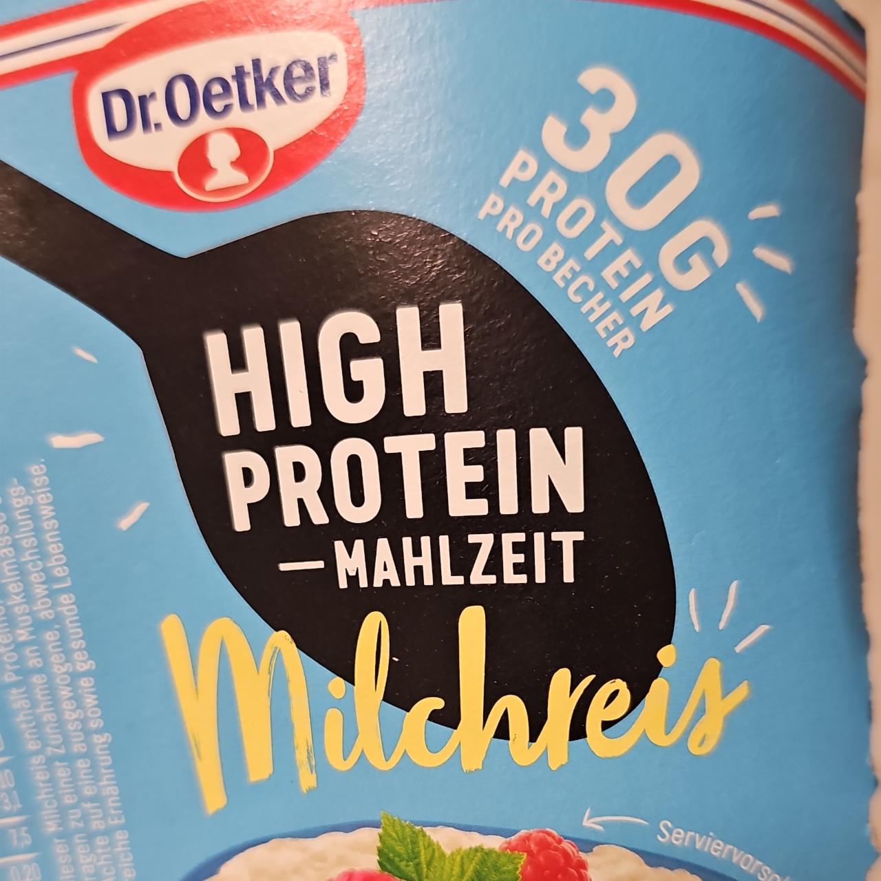 Fotografie - High protein - mahlzeit Dr.Oetker