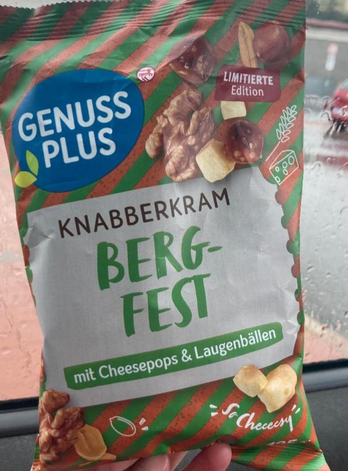 Fotografie - Knabberkram bergfest mit cheesepops & laugenbällen Genuss plus