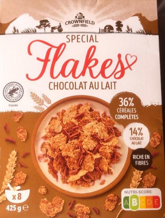 Fotografie - Special flakes chocolat au lait Crownfield