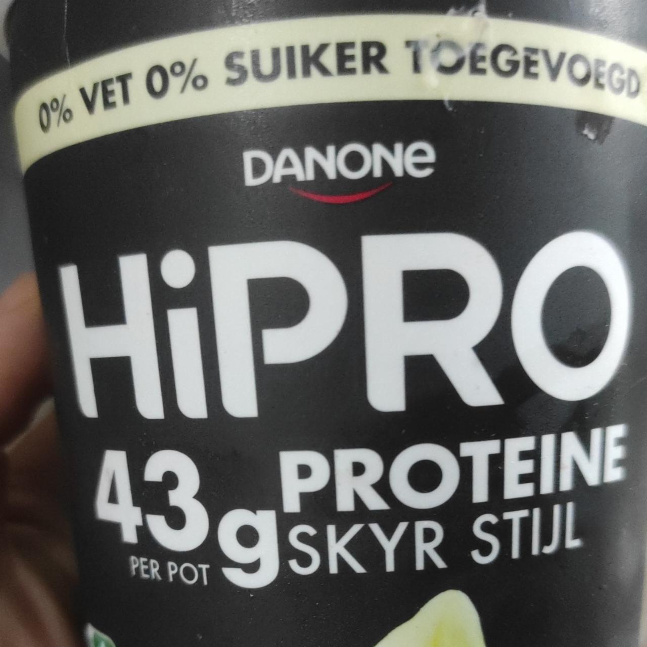 Fotografie - HiPro 43g proteine skyr stijl vanille Danone