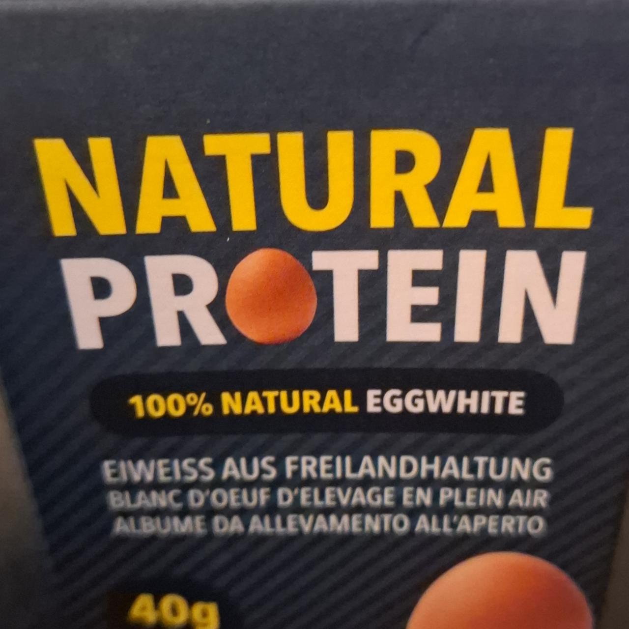 Fotografie - Natural protein eggwhite Natural protein