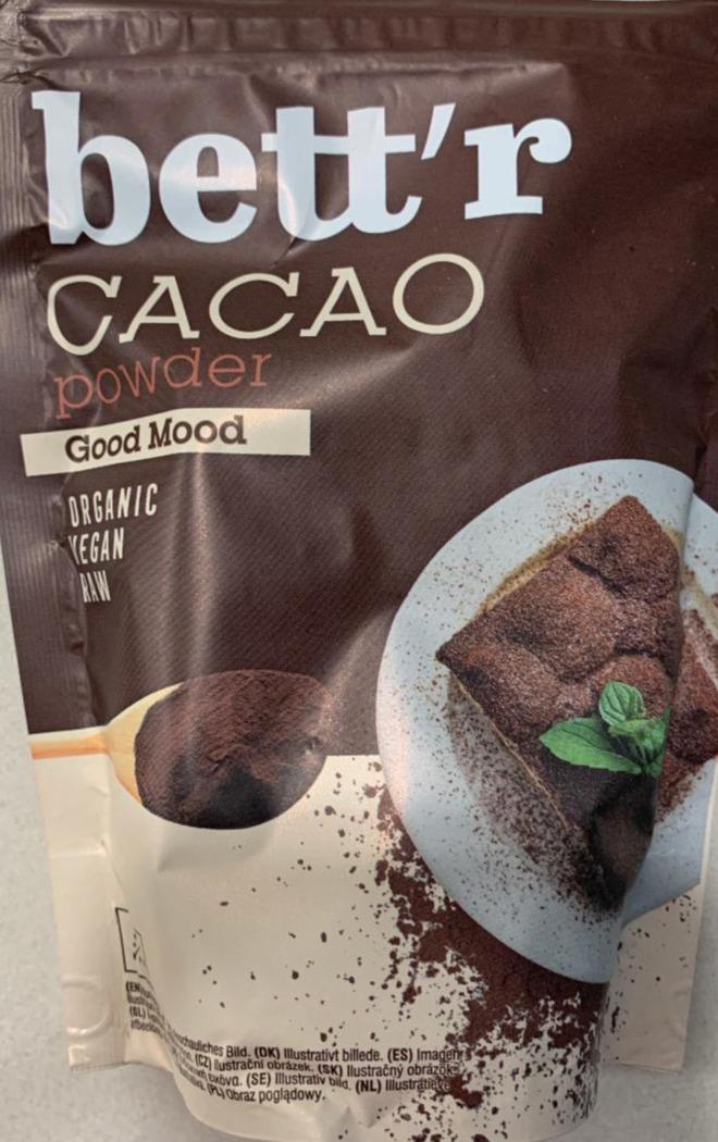 Fotografie - Cacao powder good mood Bett’r