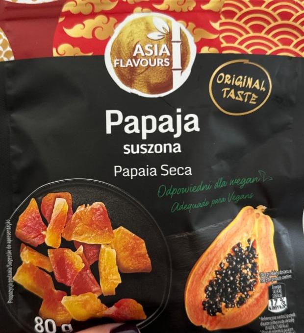 Fotografie - Papaja suszona Asia Flavours