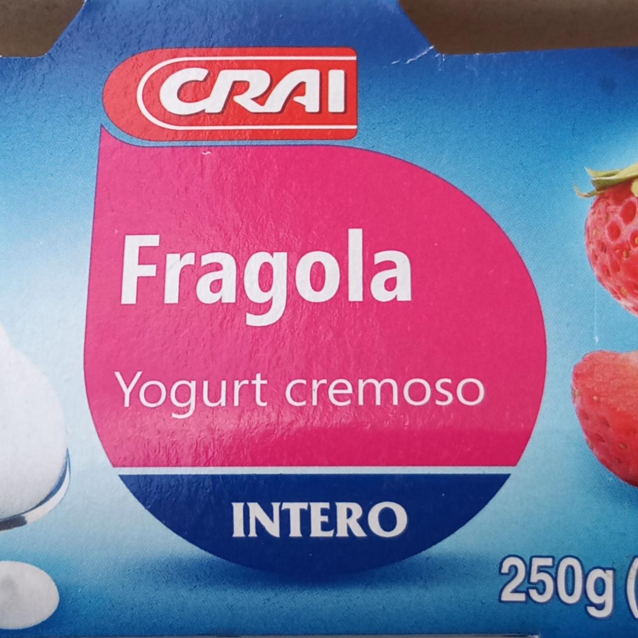 Fotografie - Fragola yogurt cremoso intero Crai