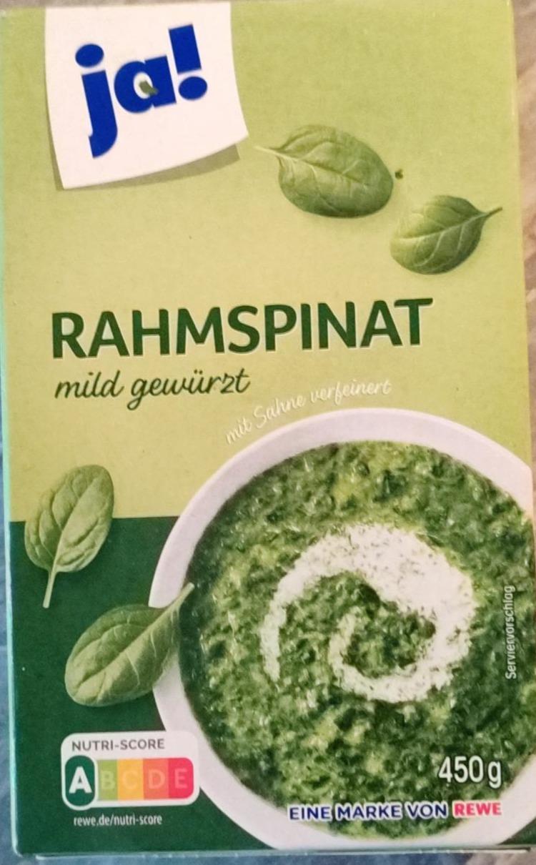 Fotografie - Rahmspinat mild gewürzt Ja!