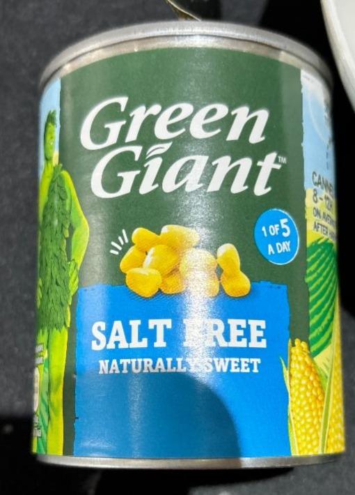 Fotografie - Salt free naturally sweet sweetcorn Green giant