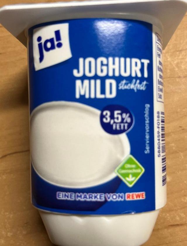 Fotografie - Joghurt mild 3,5% fat Ja!