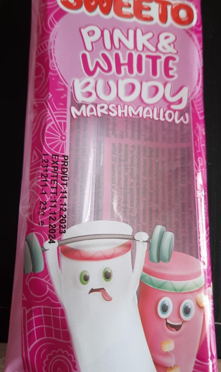 Fotografie - Pink & white buddy marshmallow Sweeto