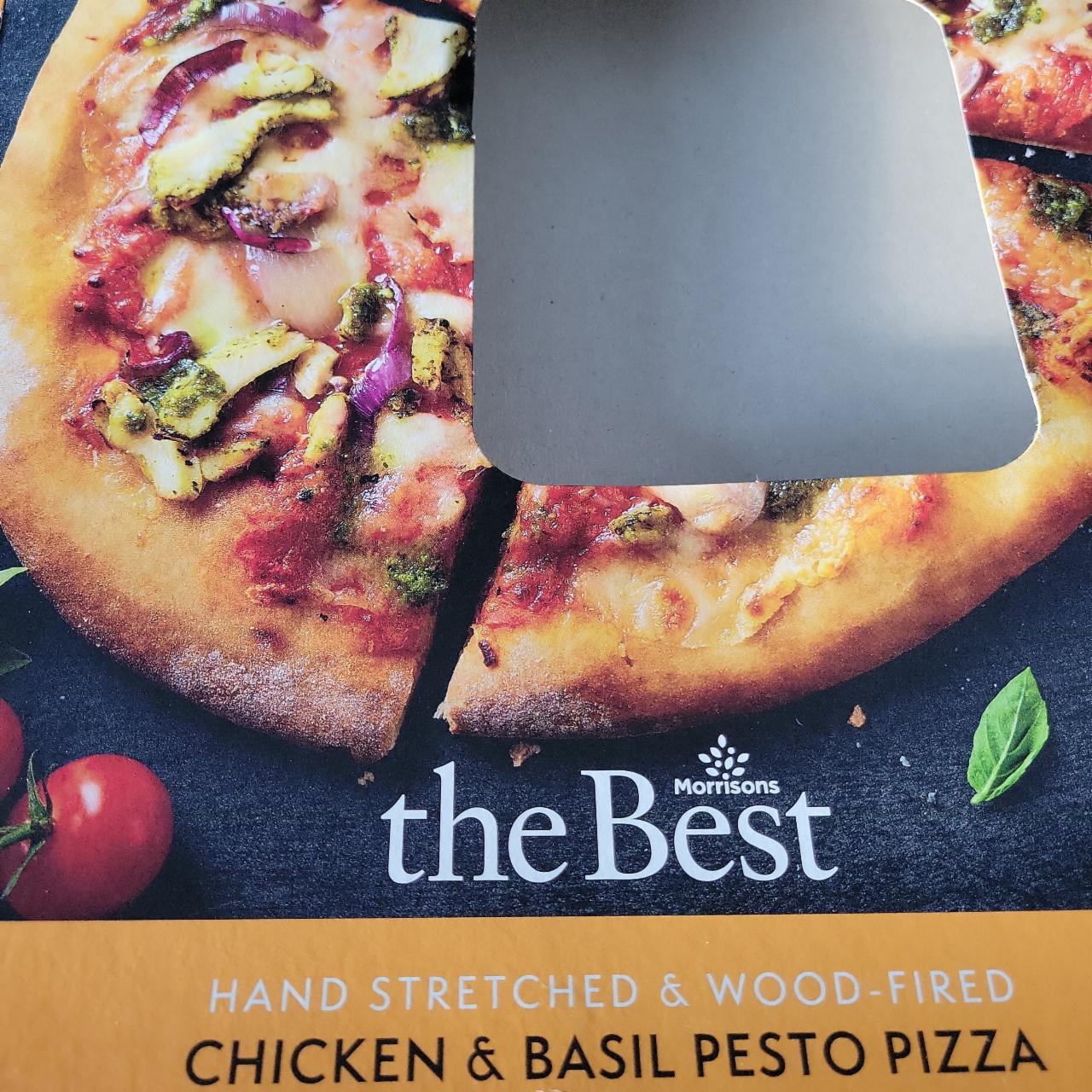 Fotografie - The best chicken & basil pesto pizza Morrisons