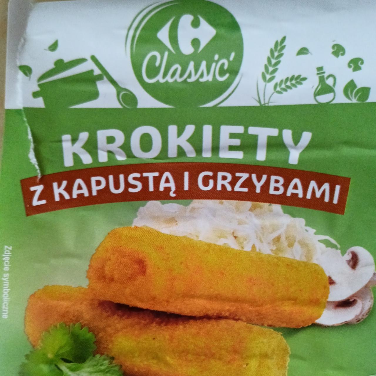 Fotografie - Krokiety z kapustą i grzybami Carrefour Classic