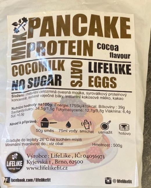 Fotografie - Mix pancake protein cocoa flavour LifeLike