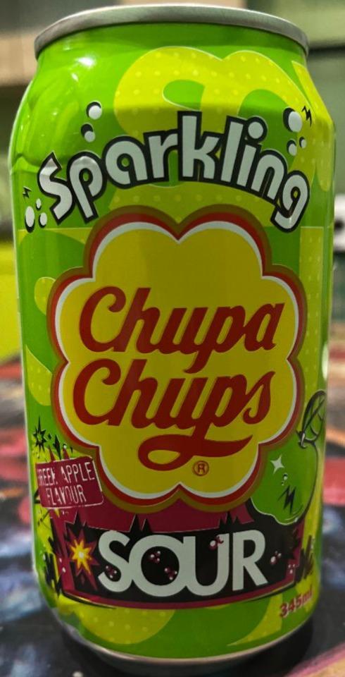 Fotografie - Sparkling Sour Green Apple Chupa Chups