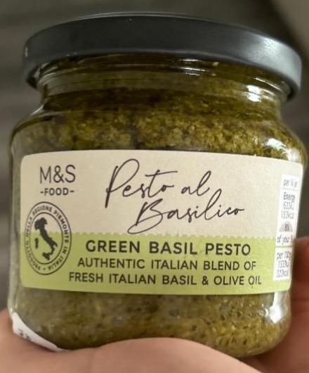 Fotografie - Pesto al basilico M&S Food
