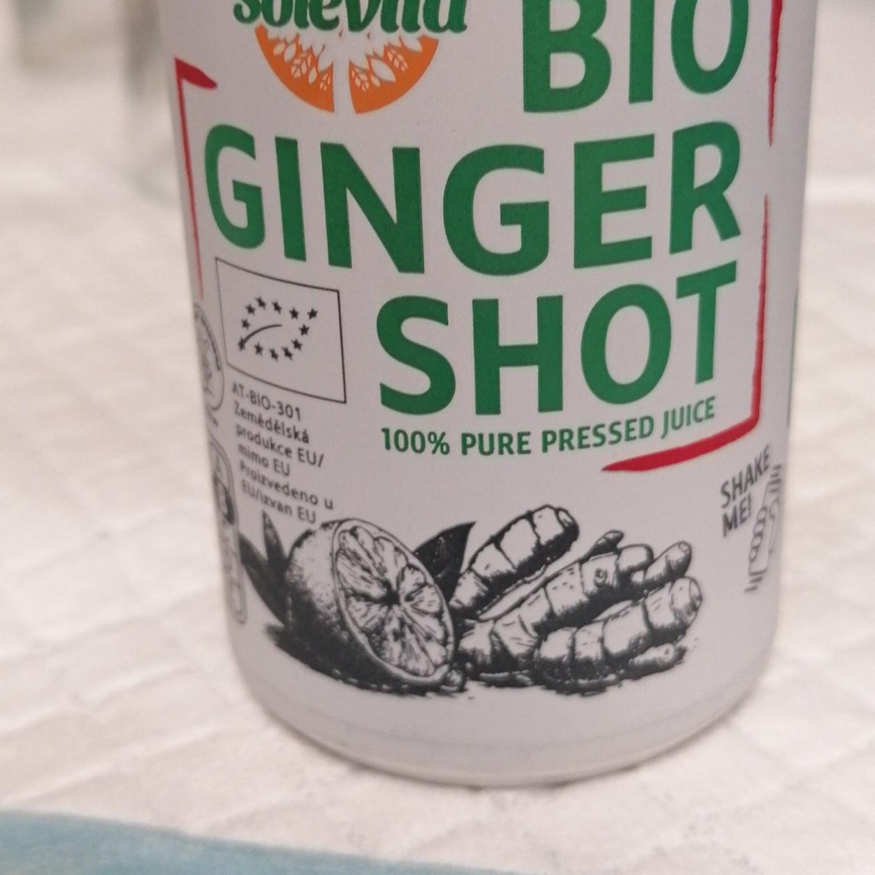 Fotografie - Bio ginger shot Solevita