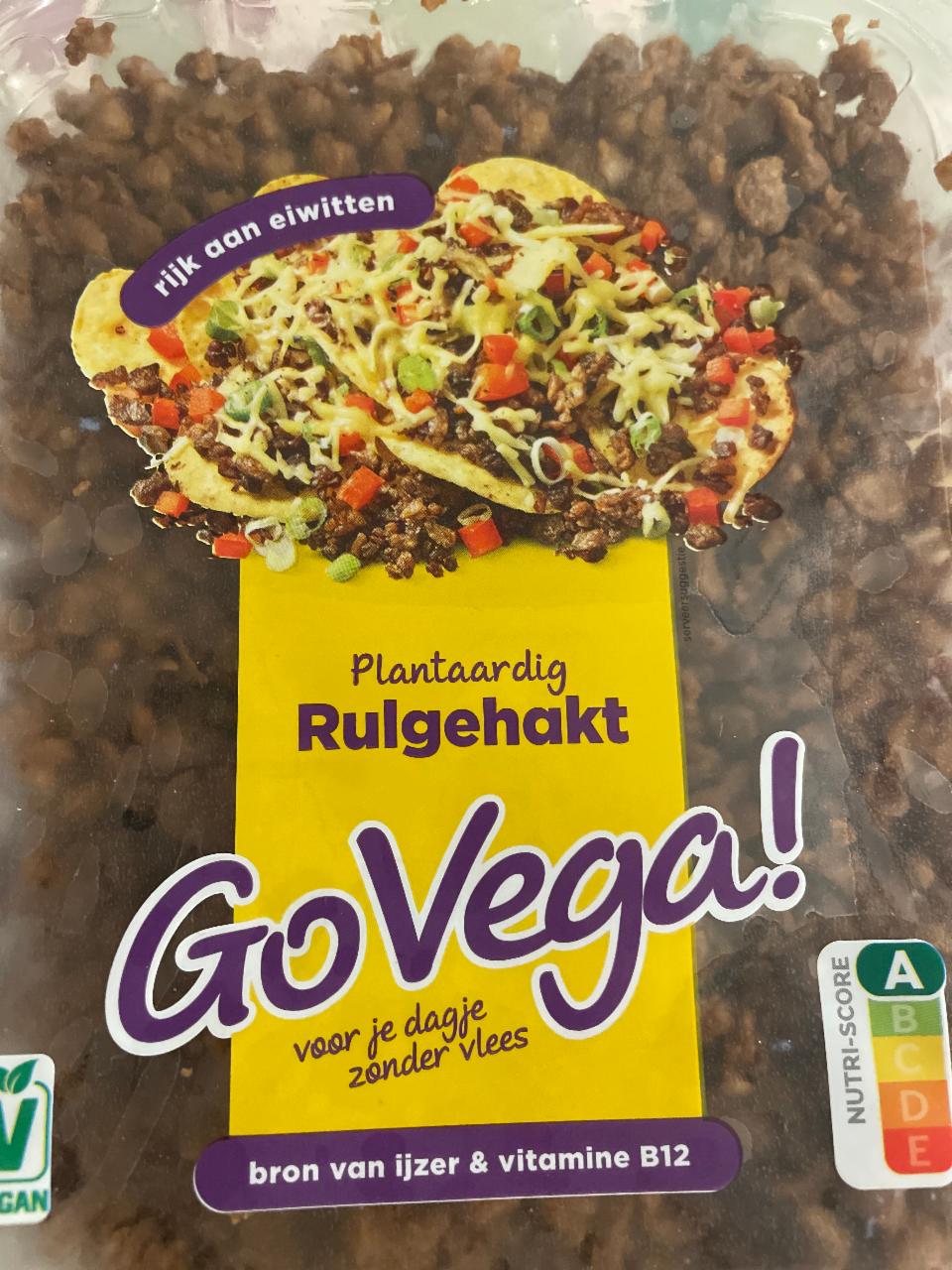 Fotografie - Plantaardig rulgehakt Go Vega!