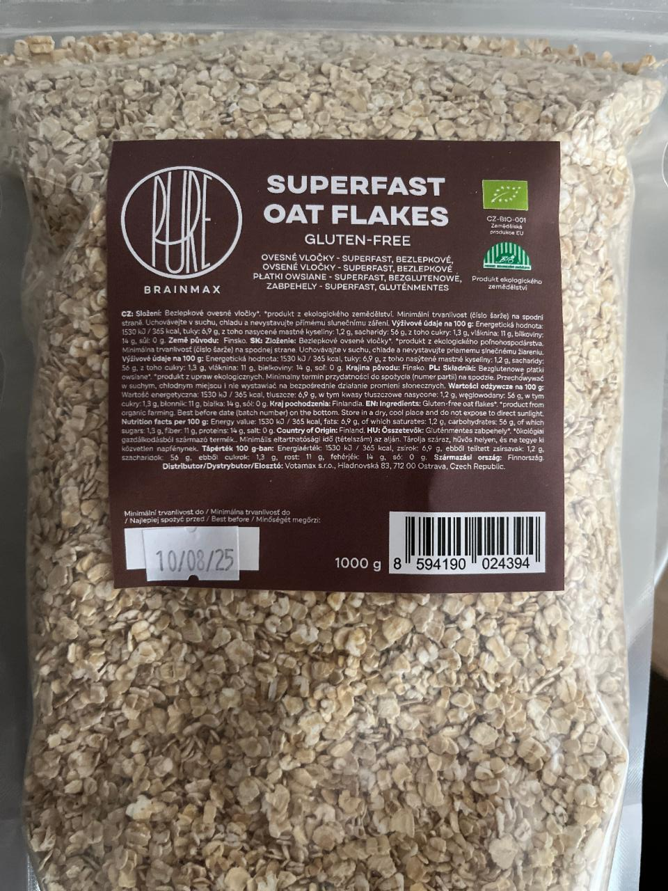 Fotografie - Superfast oatmeal gluten-free Brainmax