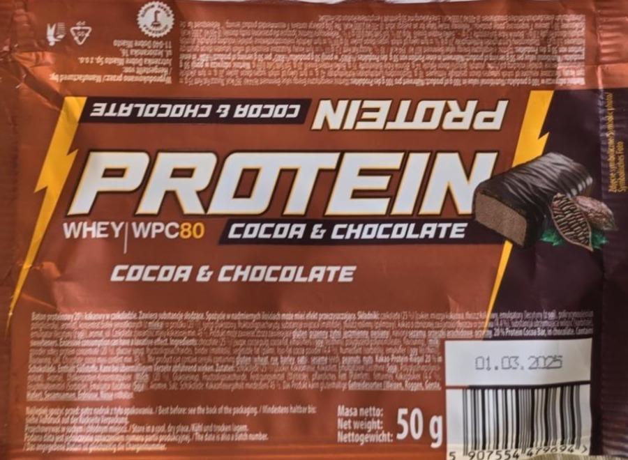 Fotografie - protein cocoa chocholaté Whey WPC 80