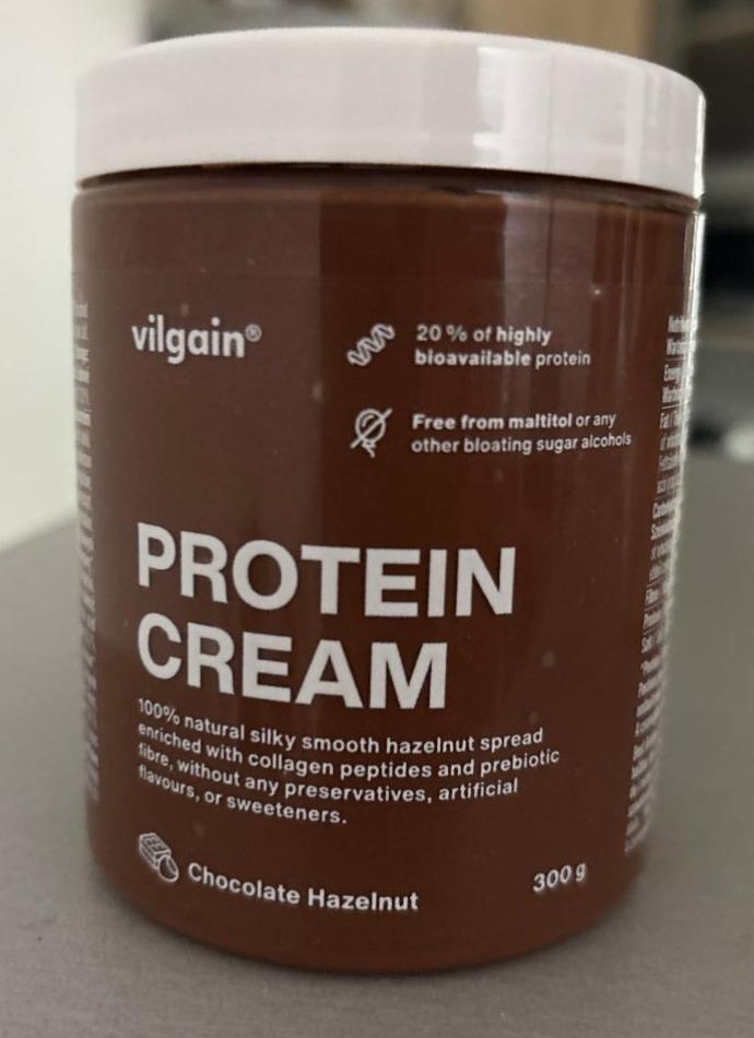 Fotografie - Protein cream chocolate hazelnut Vilgain