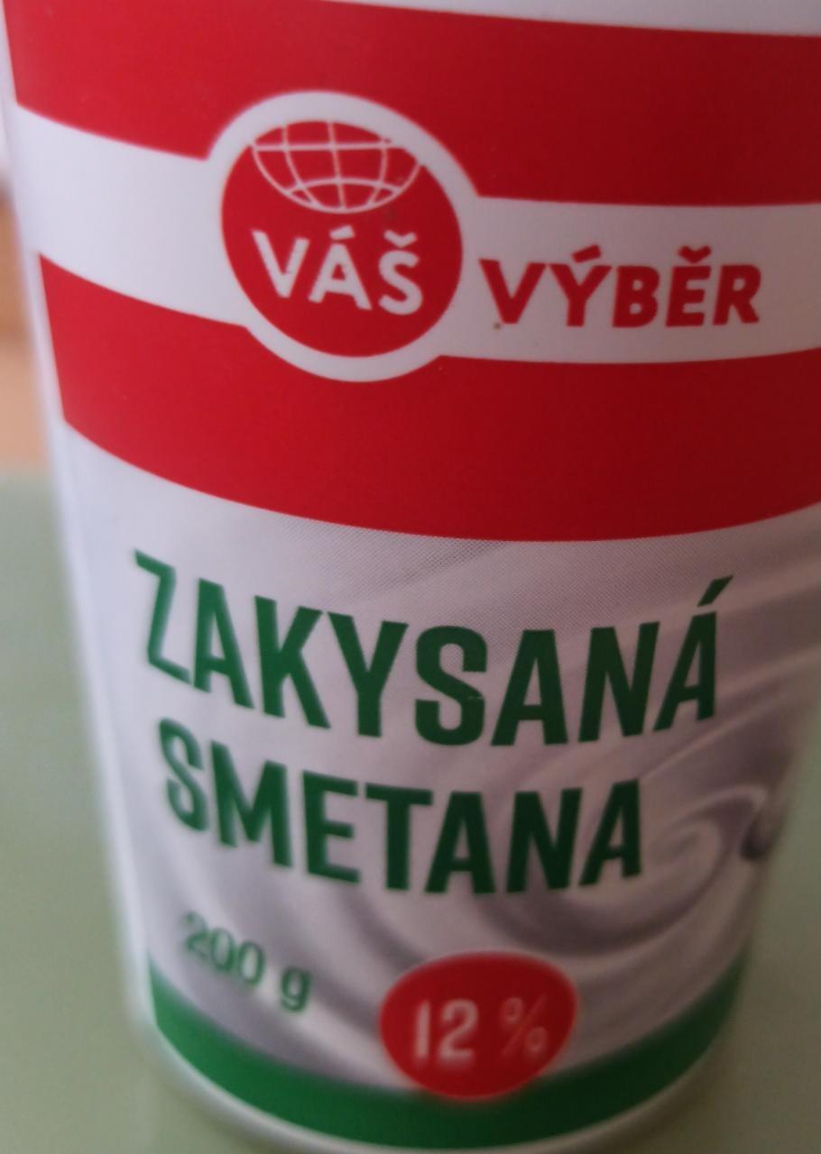 Fotografie - Zakysaná smetana 12% Váš Výběr