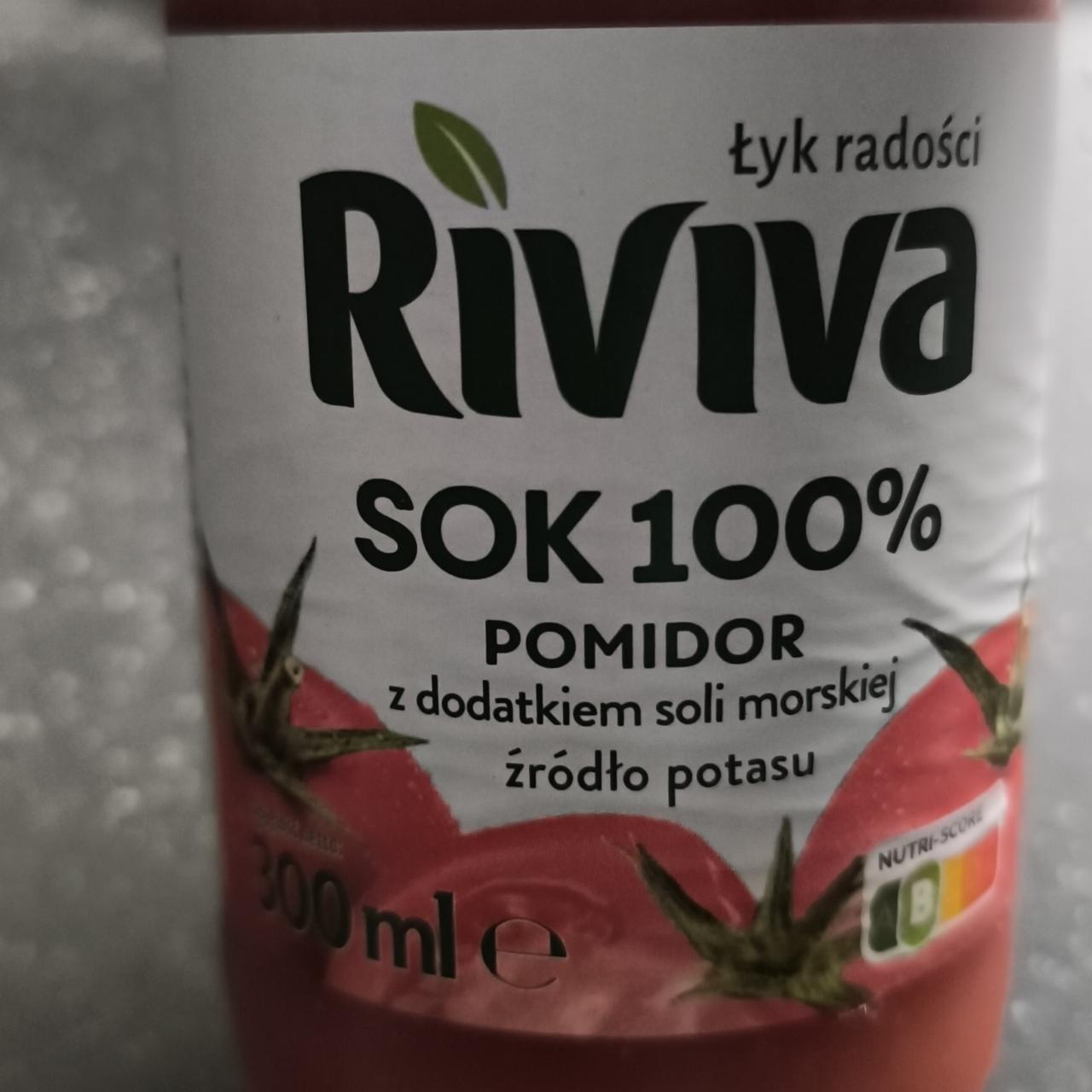 Fotografie - Sok 100% pomidor Riviva