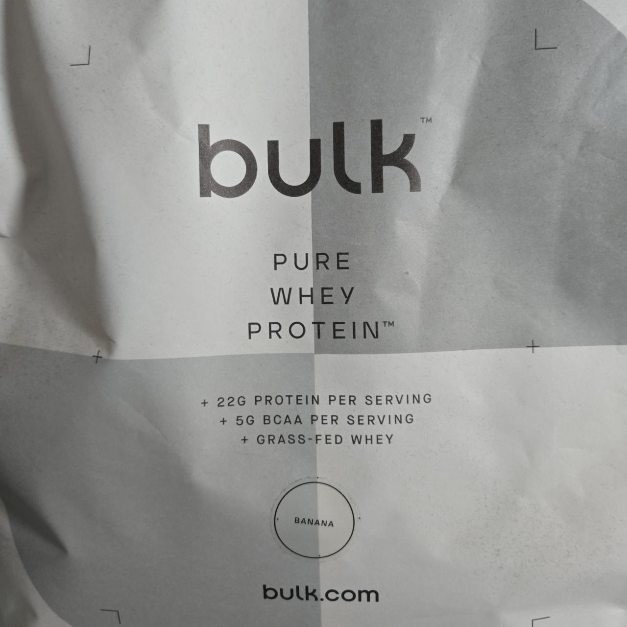 Fotografie - Pure whey protein Bulk