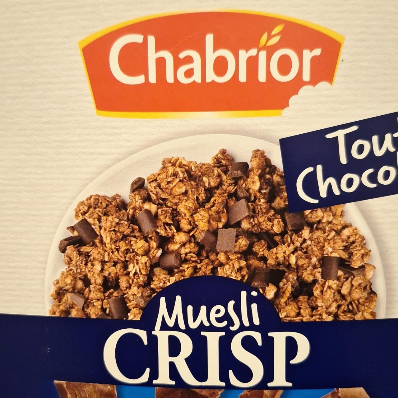 Fotografie - Muesli crisp tout chocolat Chabrior