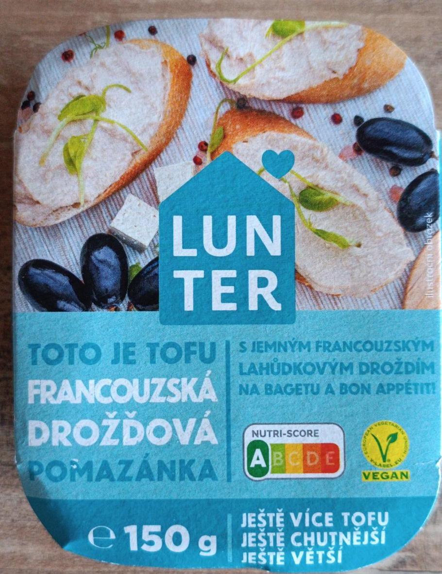 Fotografie - Toto je tofu francouzská drožďová pomazánka Lunter