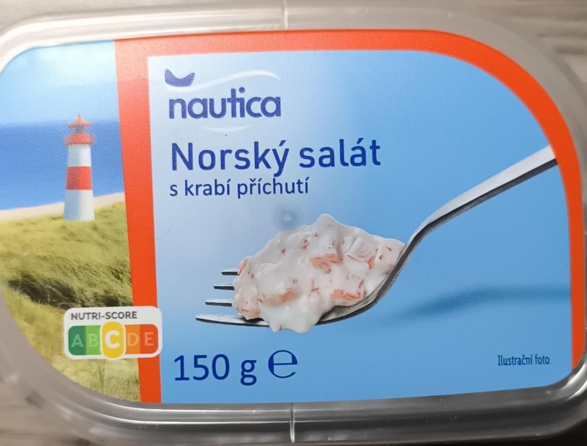 Fotografie - Norský salát s krabí příchutí Nautica