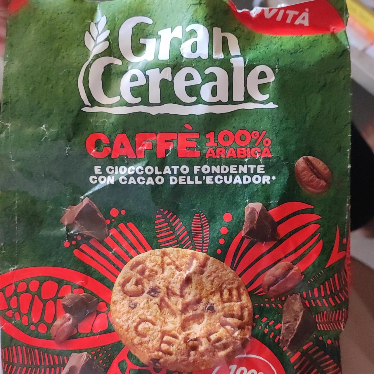 Fotografie - Caffè 100% arabica e cioccolato fondente con cacao dell'ecuador Gran Cereale