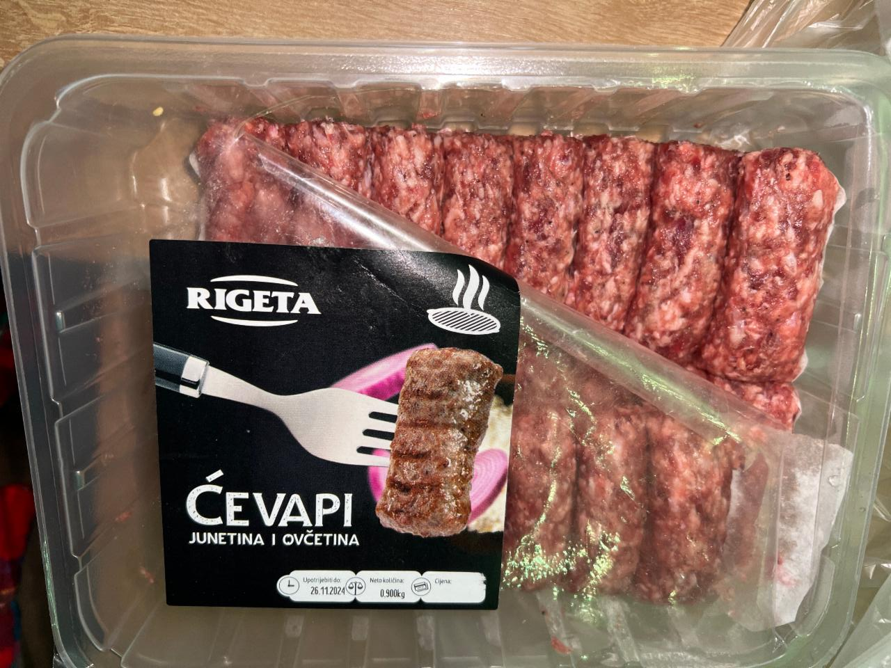 Fotografie - Ćevapi junetina i ovčetina Rigeta