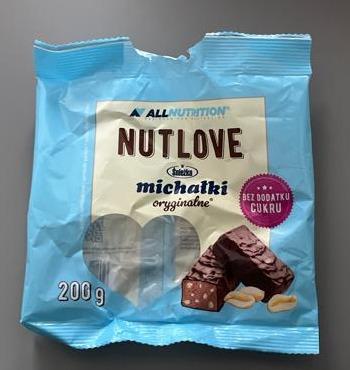 Fotografie - Nutlove michałki oryginalne bez dodatku cukru Allnutrition