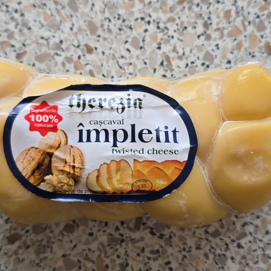 Fotografie - Cașcaval împletit twisted cheese Therezia