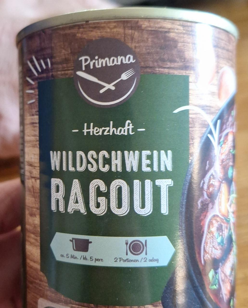 Fotografie - Herzhaft wildschwein ragout Primana