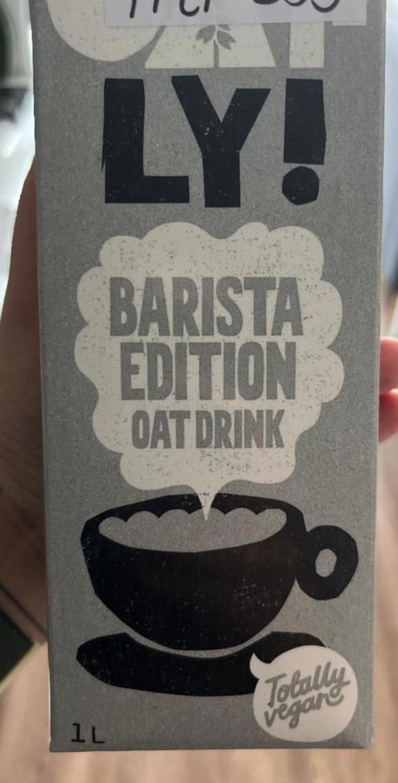 Fotografie - Oat Drink Barista edition Oatly!